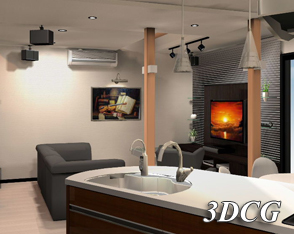 ご提案は3DCG完成予想図を使いながら進めていきました
