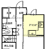 リフォーム前　間取り図